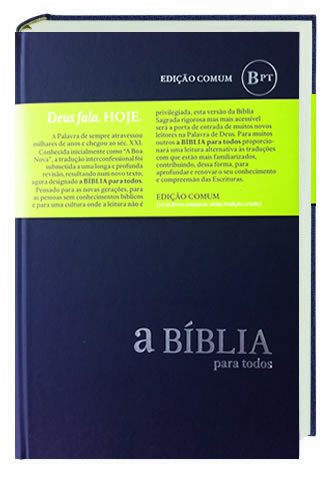 Portugiesisch, Bibel Biblia Para Todos, gebunden, kartonniert, blau