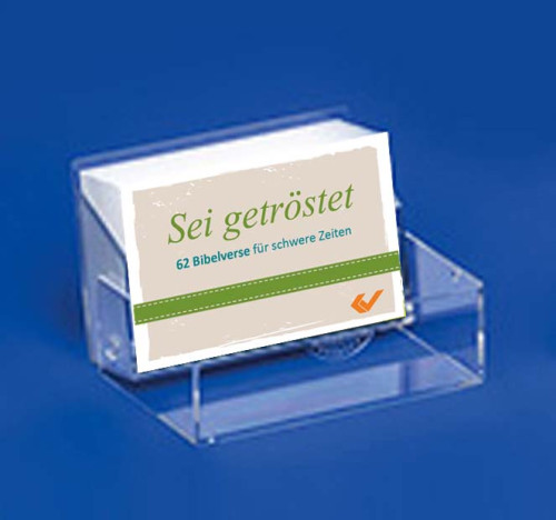 Sei getröstet - 62 Bibelverse für schwere Zeiten