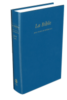 Bibel mit Referenznoten, Segond 21, französisch, blau - Hardcover, Skyvertex