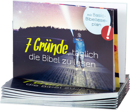 7 Gründe, täglich die Bibel zu lesen - 10er Pack