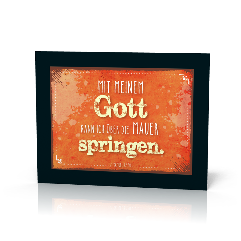 Magnet Mit meinem Gott…