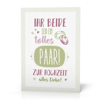 Doppelkarte Tolles Paar PG11