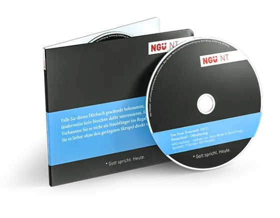 Das Neue Testament als Hörbuch auf MP3 (2 CD)
