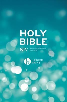 Englisch, Bibel New International Version, Grossdruck, blau