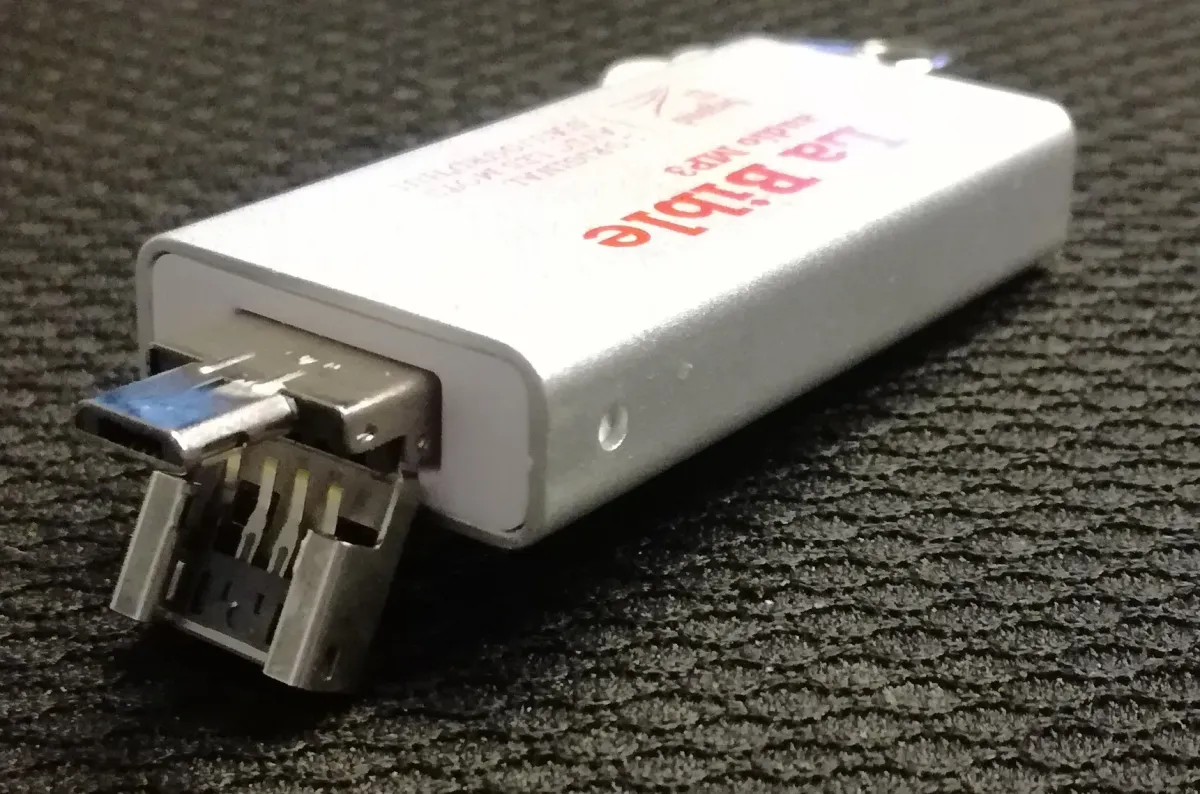 Bibel Segond 21 audio, französisch - [clé usb]