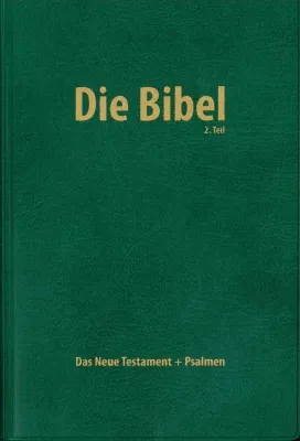 Elberfelder CSV Hückeswagen NT mit Psalmen - Kunststoff grün