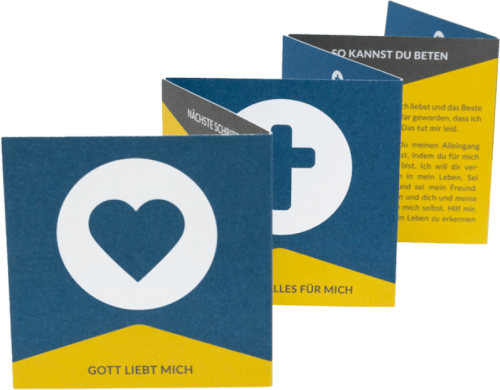 The Four - Faltflyer 6-seitig (10-er Pack) deutsch