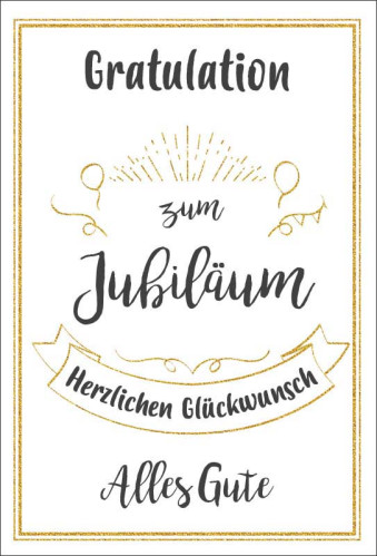 Doppelkarte Gratulation