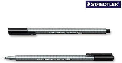 Staedtler Fineliner triplus, schwarz, Strichstärke: 0,3 mm - für Bibel