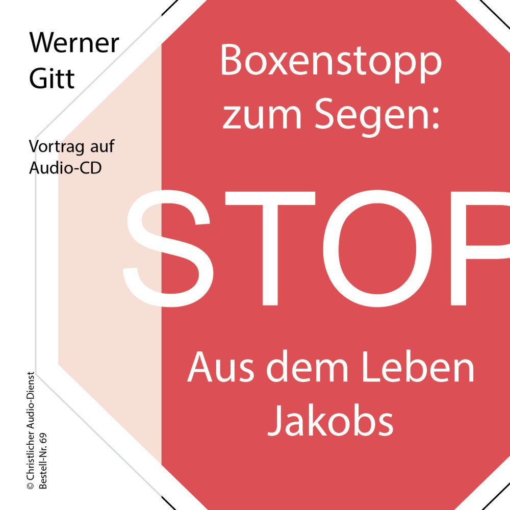 Boxenstopp zum Segen: Aus dem Leben Jakobs - CD