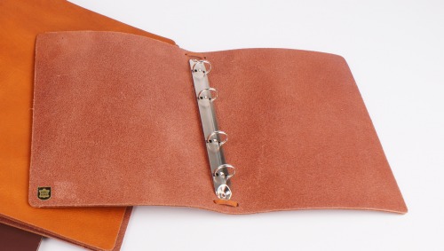 Ringbuchmappe - Dickleder A5