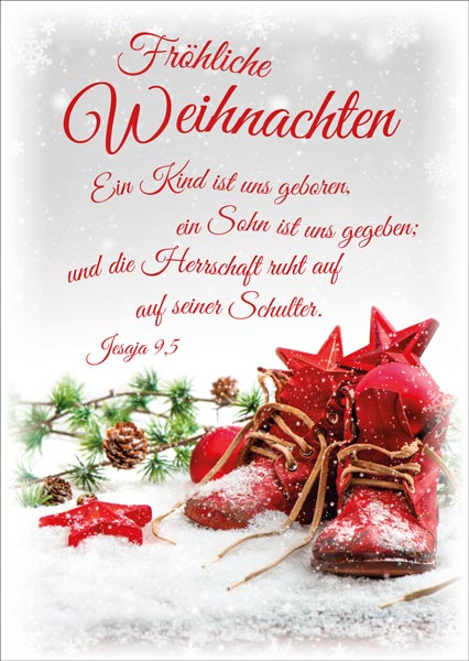 PK FRÖHLICHE WEIHNACHTEN, STERNE, SCHUHE, 12 STÜCK - POSTKARTE