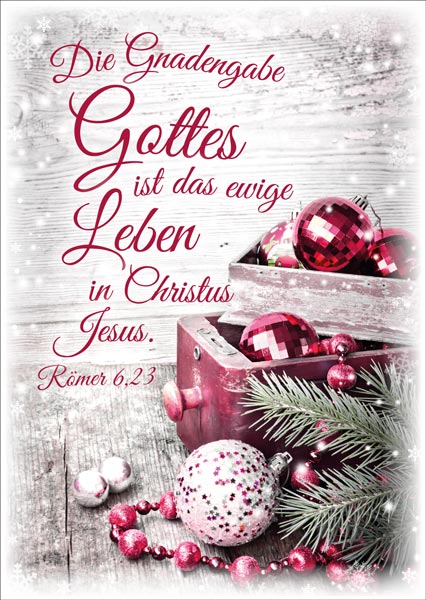 PK CHRISTBAUMSCHMUCK, 12 STÜCK - POSTKARTE