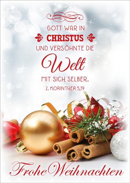 PK WEIHNACHTEN - CHRISTBAUMKUGEL, 12 STÜCK - POSTKARTE