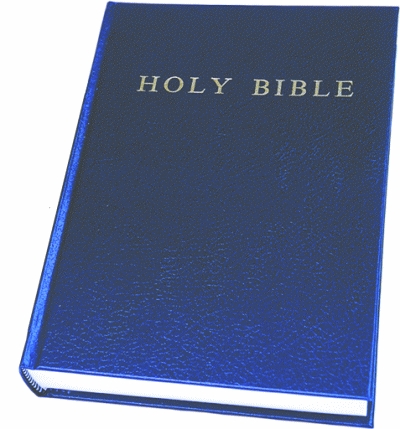 Engisch, Bibel King James Version, mittelgross, kartonniert, blau