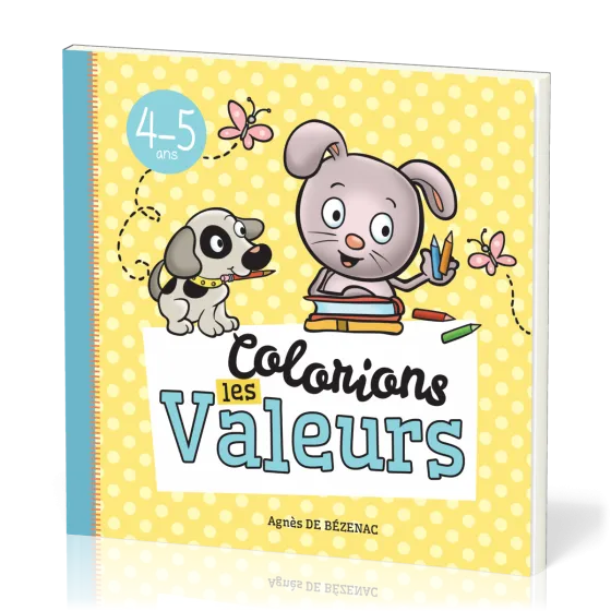 Colorions les valeurs - âge: 4-5 ans