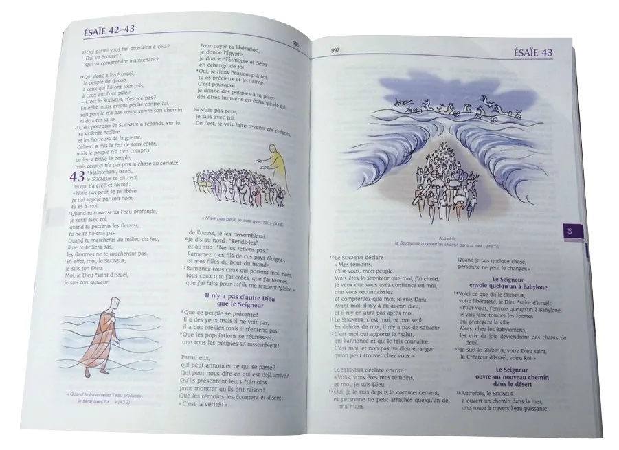 Bible Parole de Vie, illustrée - couverture souple, sans deutérocanoniques
