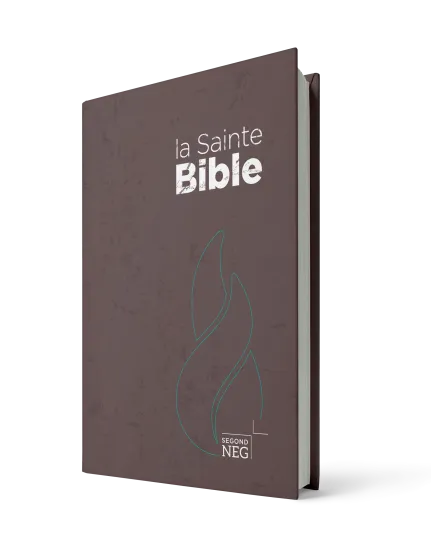 Segond NEG-Bibel, kompakt. Französisch - Hartcover Braun-Schokolade