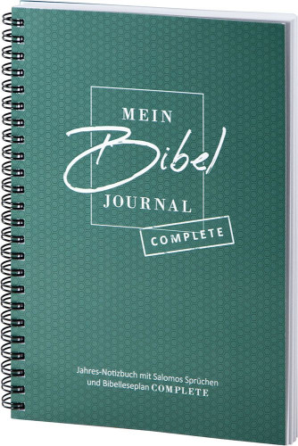 Mein BibelJournal - Complete - Jahres-Notizbuch mit Salomos Sprüchen und Bibelleseplan