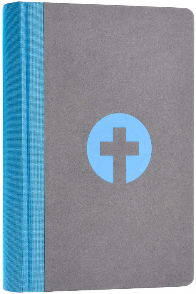 Bibel Schlachter 2000 Taschenausgabe mit Parallelstellen, farbiger Einband hellblau/grau /...