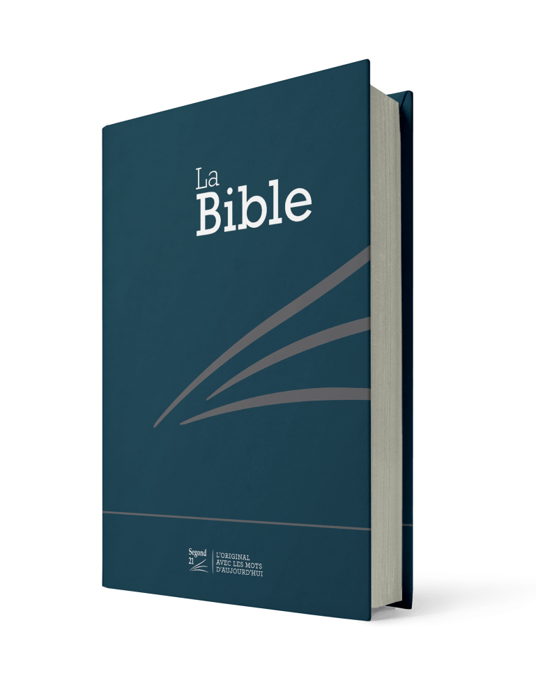 Bible Segond 21 compacte - couverture rigide Skivertex bleu nuit (papier spécial)