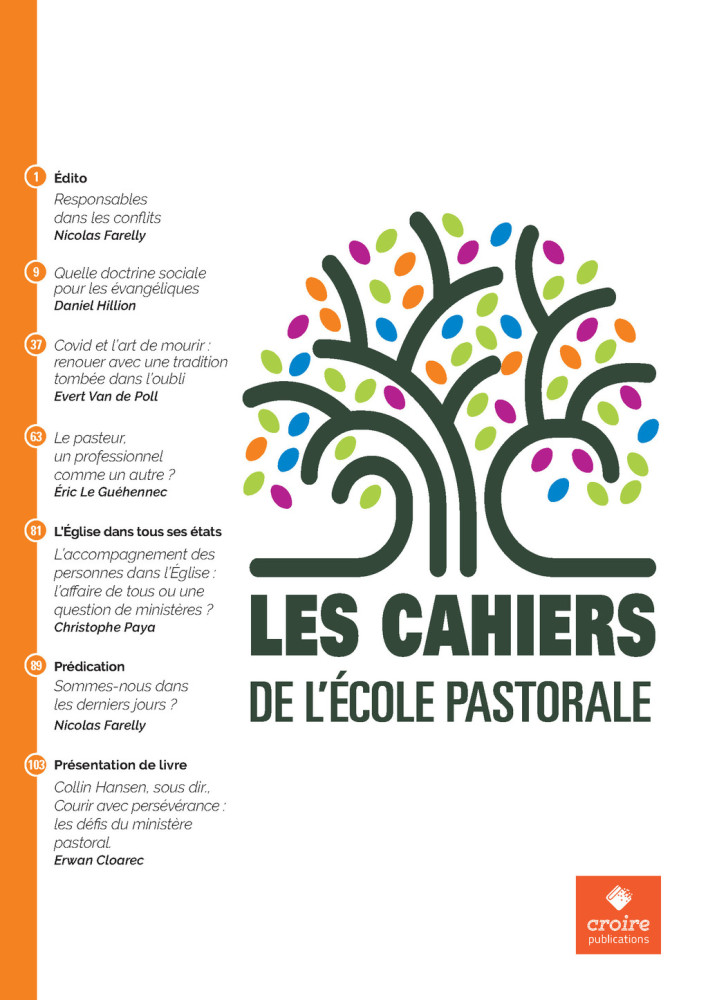 Cahiers de l'École pastorale - N° 117