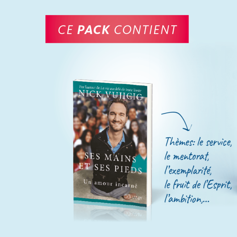 Pack spécial Nick Vujicic - 4 titres: L'Amour au-delà de toute limite / Ses mains et ses pieds /...