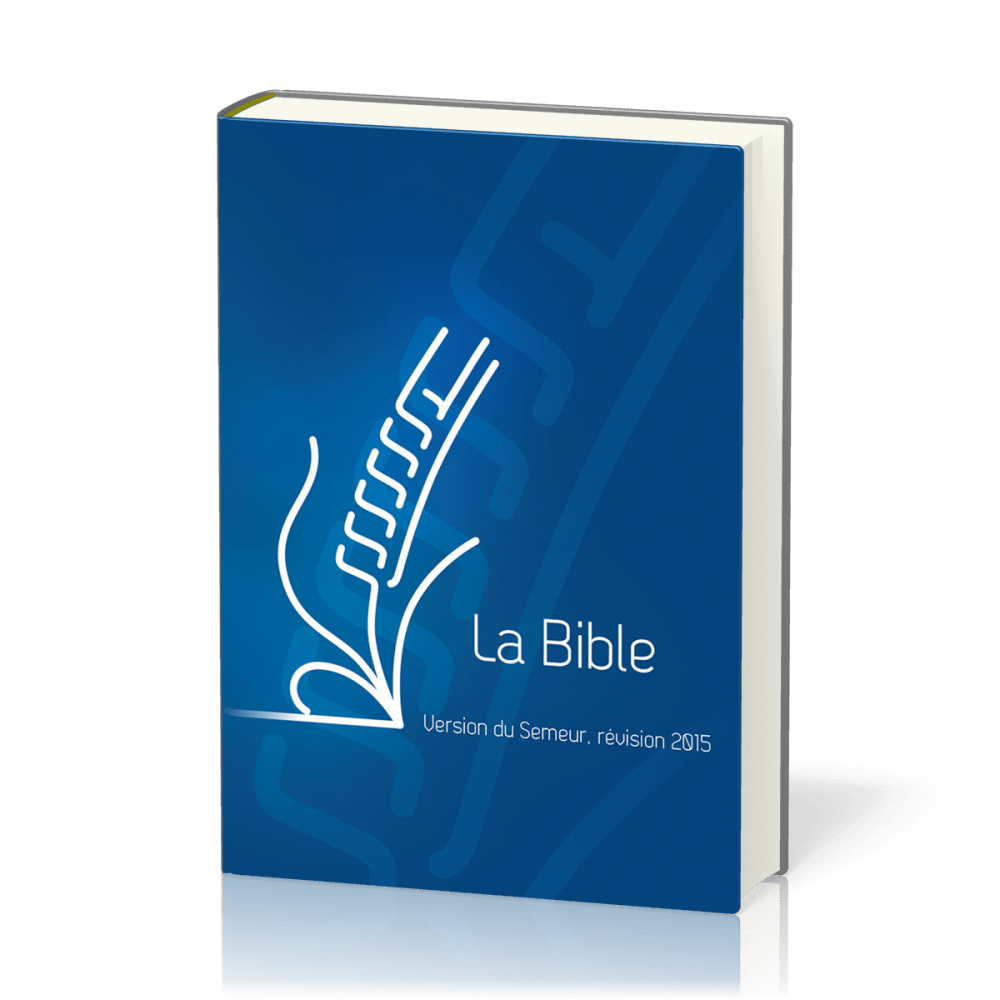 Bible Semeur 2015, compacte, bleue - couverture rigide