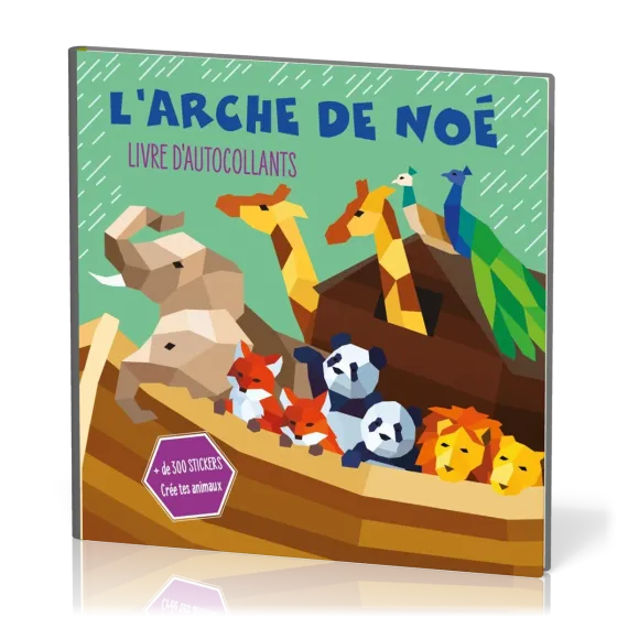 L’Arche de Noé - Livre d’autocollants