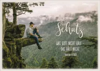 Postkartenbox Gute Worte - 12 verschiedene Postkarten in einer Box mit Magnetverschluss