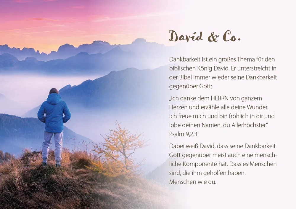 Grussheft Danke