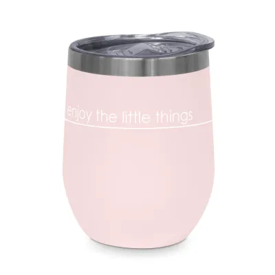 Edelstahl Thermo Becher 'rose' - Pure Collection