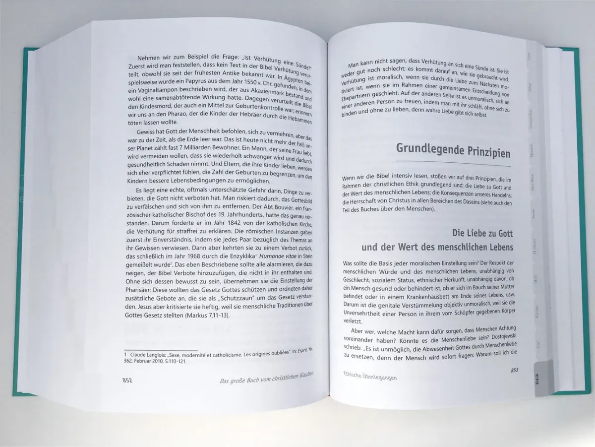 Das grosse Buch vom christlichen Glauben