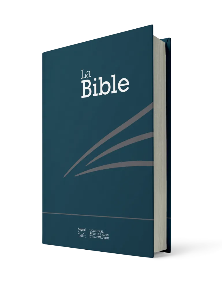 Bible Segond 21 französisch kompakt - Hardcover Skivertex nachtblau