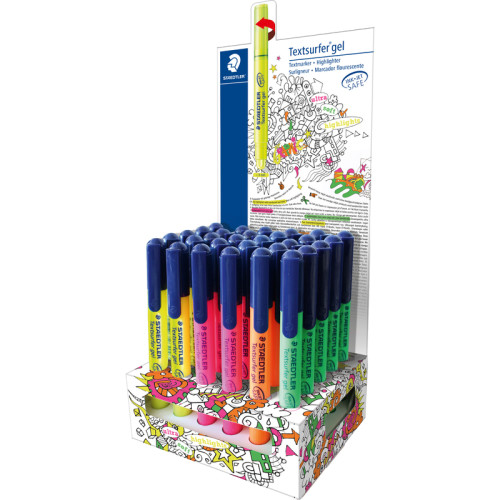 Staedtler Textmarker "Textsurfer gel", 30er Display - für Bibel