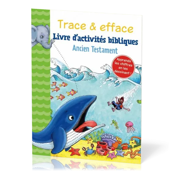 Trace & efface - Livre d'activités bibliques - Ancien Testament