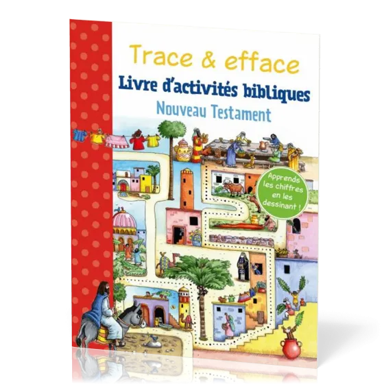 Trace & efface - Livre d'activités bibliques - Nouveau Testament