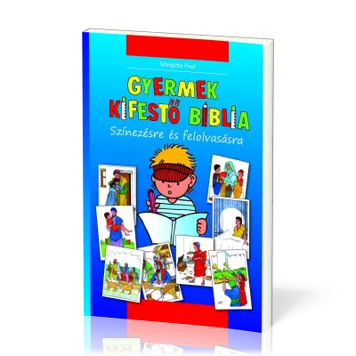 Kinder-Mal-Bibel Ungarisch