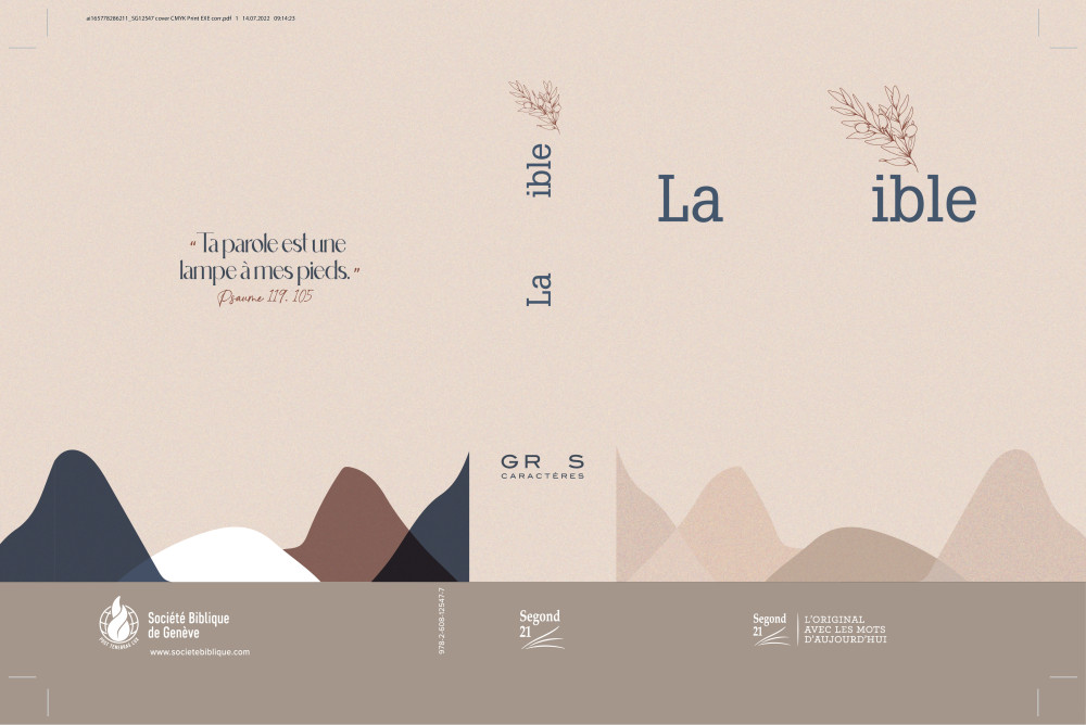Segond 21-Bibel, französisch, Großdruck - gepolstertes Hardcover